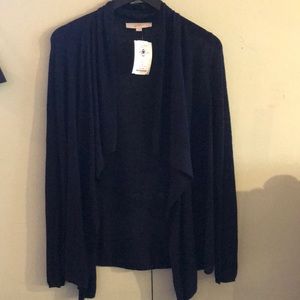 Navy loft cardigan